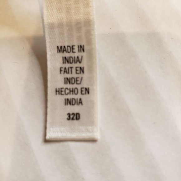 Victorias Secret VSX Wireless Racerback Zip Front 2 Layer Sports Bra Size 32 D - Picture 7 of 7